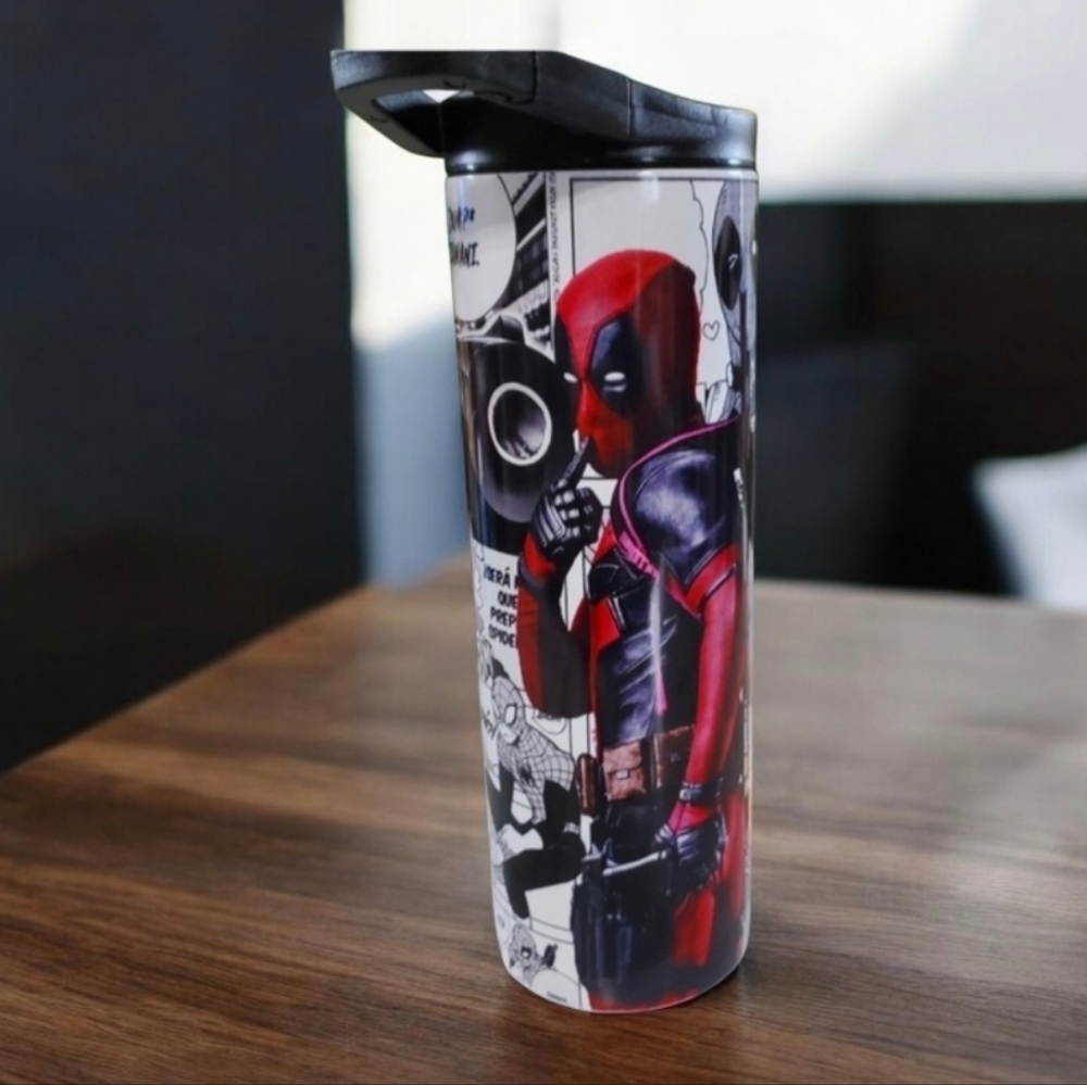 Deadpool Comic Strip 20oz Tumbler 🎉sale